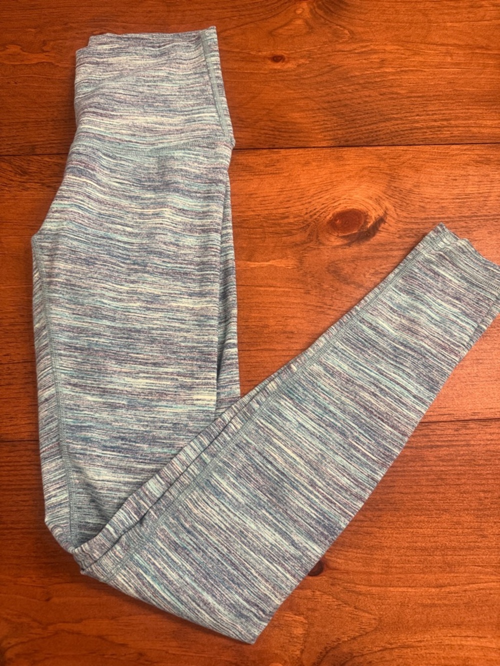 lululemon athletica Blue Heathered Leggings